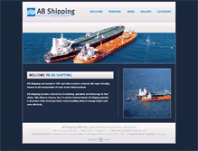 Tablet Screenshot of abshipping.com